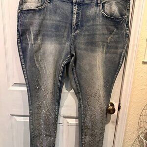 Venus Skinny jeans Size 24R featuring rhinestones